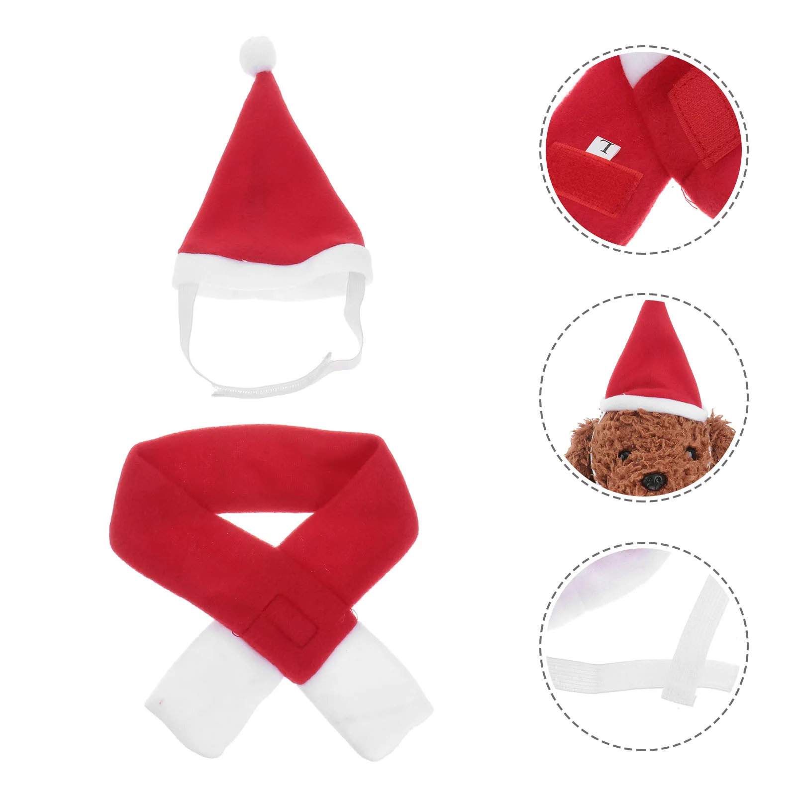 Soft Fleece Pet Hat Scarf Set L Size Red Christmas Dog Cat Clothes Cosplay Party Props Pet Hat Scarf Dog Cat Clothes
Soft Fleece Pet Hat Scarf Set L Size Red Christmas Dog Cat Clothes Cosplay Party Props Pet Hat Scarf Dog Cat Clothes