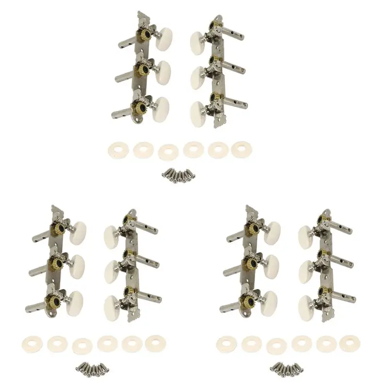 FSTE-6Pcs Acoustic Classic Guitar Set Tuning Pegs Keys Machine Heads Tuners
FSTE-6Pcs Acoustic Classic Guitar Set Tuning Pegs Keys Machine Heads Tuners