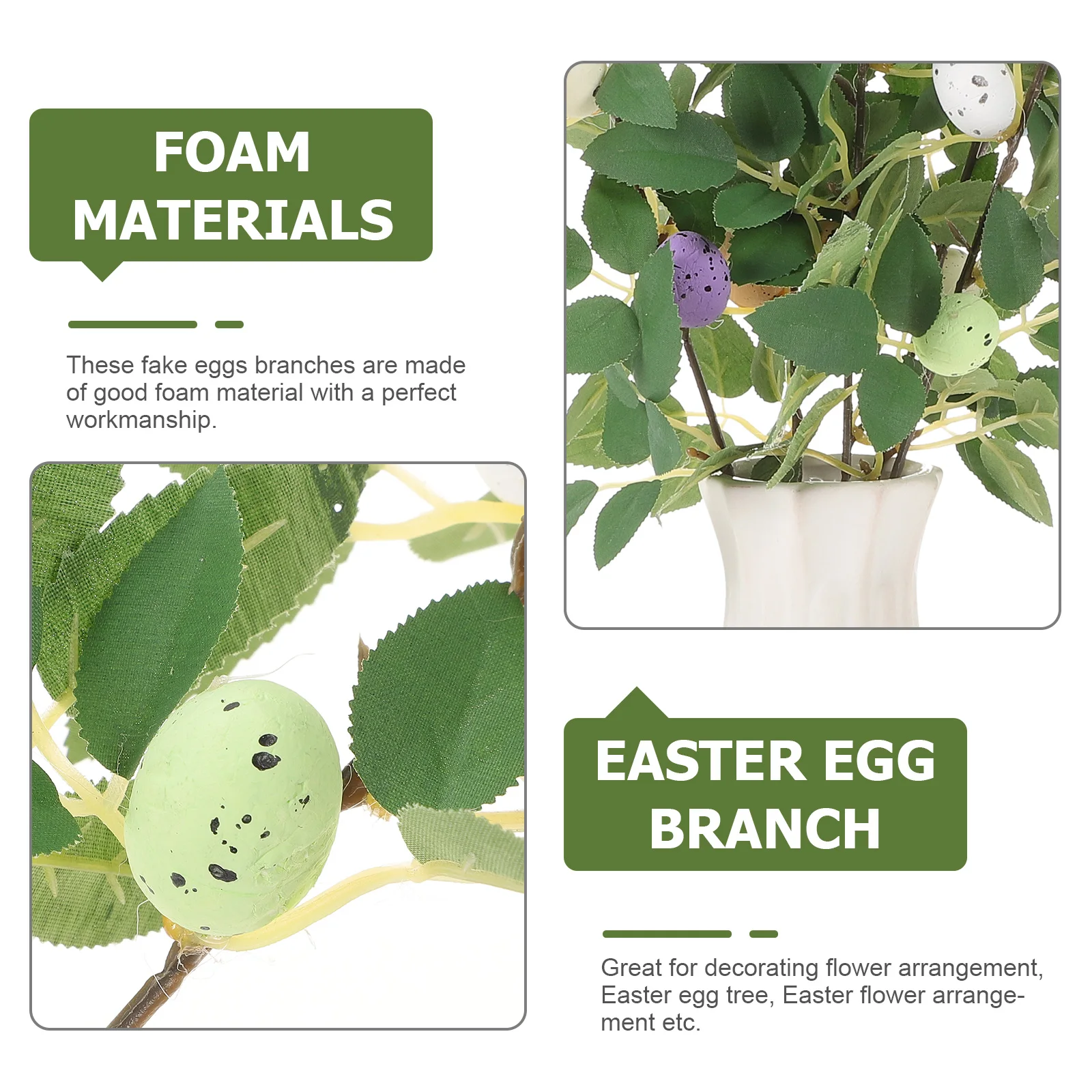5pcs Artificial Branchdecorative Egg Stem Vase Filler Ornament Easter Wreath Garland Easter Egg Twig Pickseaster Decoration 
5pcs Artificial Branchdecorative Egg Stem Vase Filler Ornament Easter Wreath Garland Easter Egg Twig Pickseaster Decoration