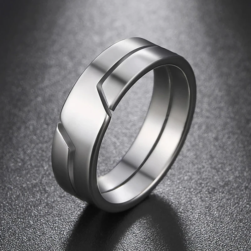Fashion Simple Stainless Steel Couple Ring for Men Women Casual Finger Rings Charm Jewelry Wedding Engagement Anniversary Gift
Fashion Simple Stainless Steel Couple Ring for Men Women Casual Finger Rings Charm Jewelry Wedding Engagement Anniversary Gift