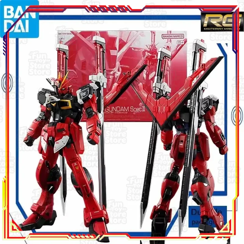 Bandai Gundam RG 1/144 Sword Impulse Gundam Spec II Model Kit Anime Action Figure Assembly Toy for Boys Official Licensed
Bandai Gundam RG 1/144 Sword Impulse Gundam Spec II Model Kit Anime Action Figure Assembly Toy for Boys Official Licensed