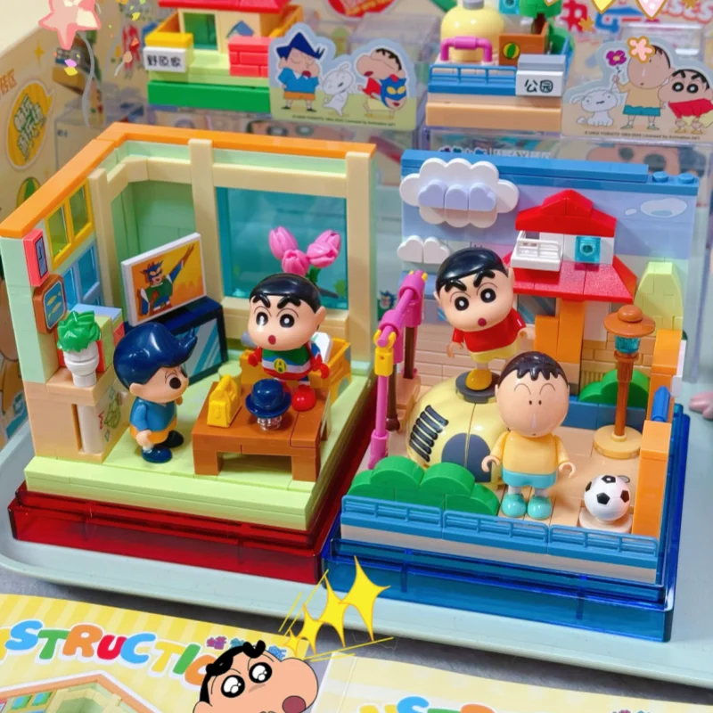AREAX Crayon Shinchan Building Blocks Series Box Puzzle Assembling Toy Collectible Display Ornament Home Decoration For Adult
AREAX Crayon Shinchan Building Blocks Series Box Puzzle Assembling Toy Collectible Display Ornament Home Decoration For Adult