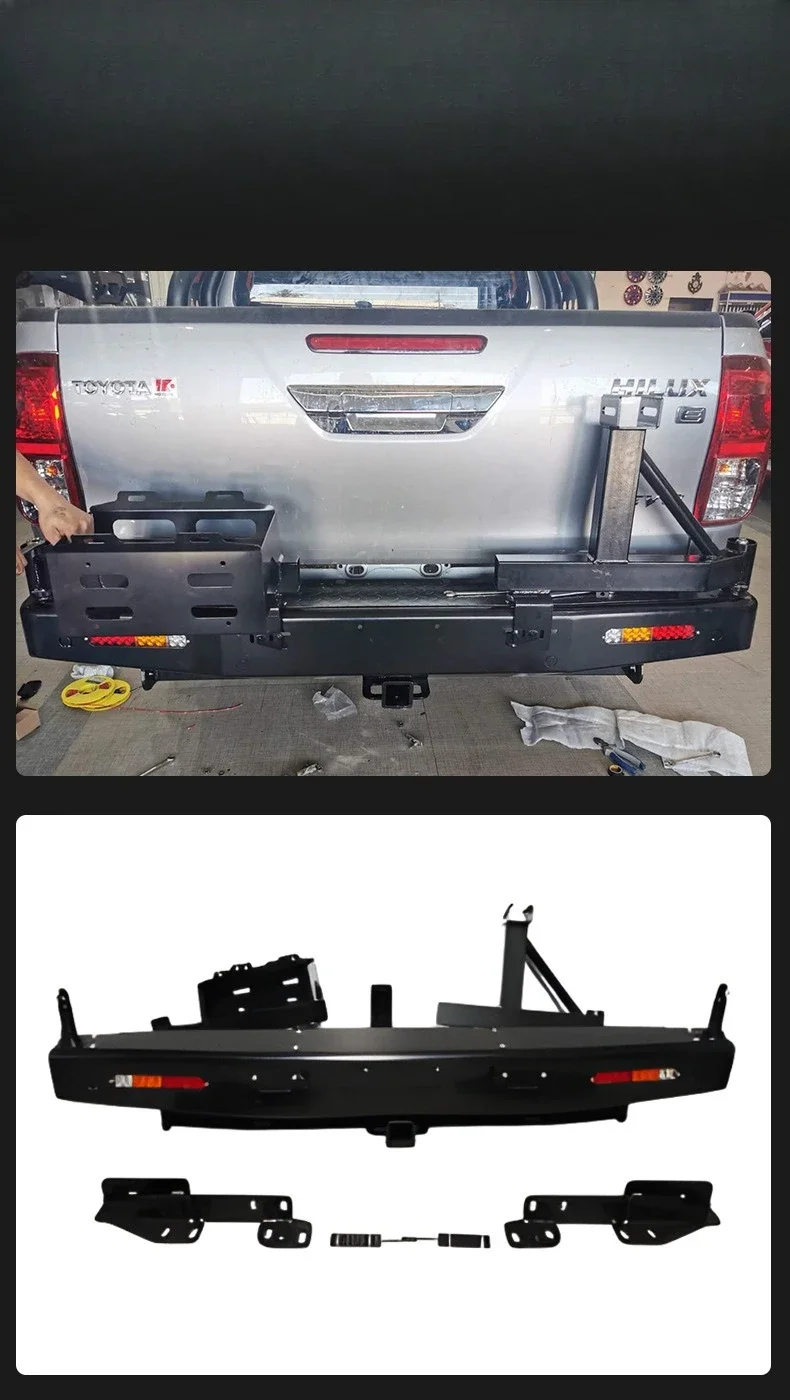 Suitable For Toyota Hilux Revo 2015 + Rear Bumper Toyota Rear Guard Bumper Protector
Suitable For Toyota Hilux Revo 2015 + Rear Bumper Toyota Rear Guard Bumper Protector