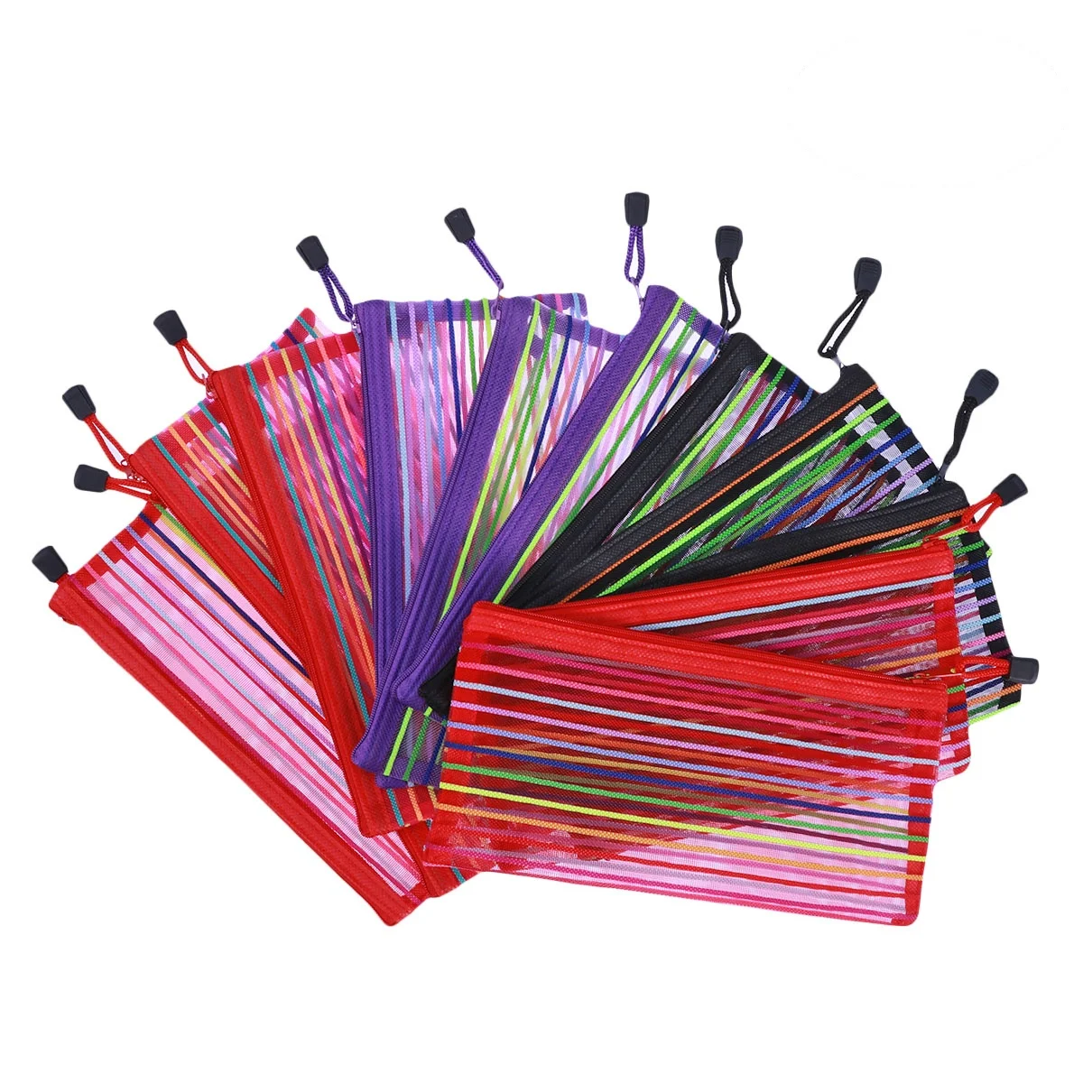 18 Pcs Document Bags Stationery Storage Portable PVC Zipper File Bag Stationery Bags Office ganizer
18 Pcs Document Bags Stationery Storage Portable PVC Zipper File Bag Stationery Bags Office ganizer