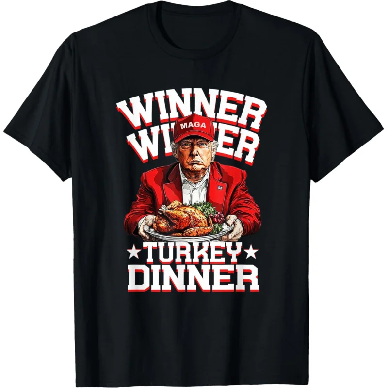 Funny Trump Winner Winner Turkey Dinner Thanksgiving Apparel T-Shirt Loose unisex style
Funny Trump Winner Winner Turkey Dinner Thanksgiving Apparel T-Shirt Loose unisex style