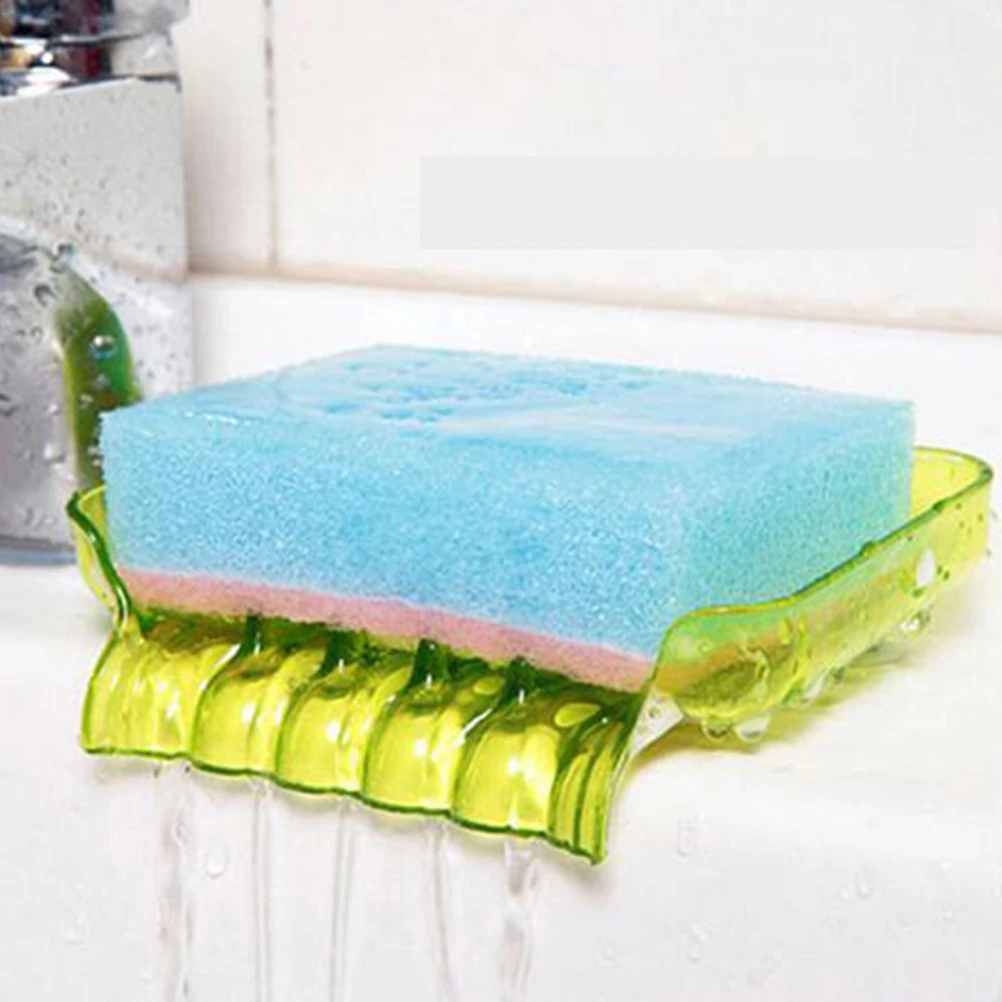 4PCS Soap Holder Bathroom Drainage Sponge Basket Kitchen Plastic Family Waterproof Suction Design Easy Clean Portable
4PCS Soap Holder Bathroom Drainage Sponge Basket Kitchen Plastic Family Waterproof Suction Design Easy Clean Portable