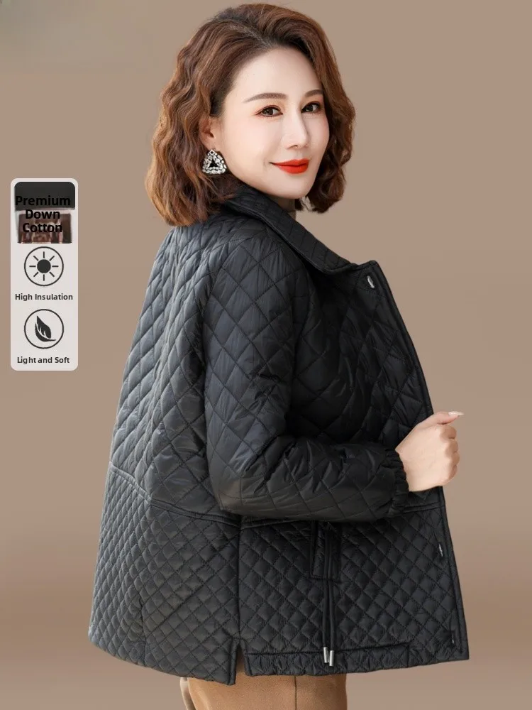 Thiened Fce Winter Jaet for ort Women Warm down Cotton Coat Loose Fit Faionable Sle Polyester Fiber Single Button
Thiened Fce Winter Jaet for ort Women Warm down Cotton Coat Loose Fit Faionable Sle Polyester Fiber Single Button