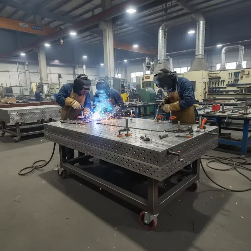Manufacturer of High-precision 3D Flexible Welding Platform, Cast Iron Positioning Platform
Manufacturer of High-precision 3D Flexible Welding Platform, Cast Iron Positioning Platform
