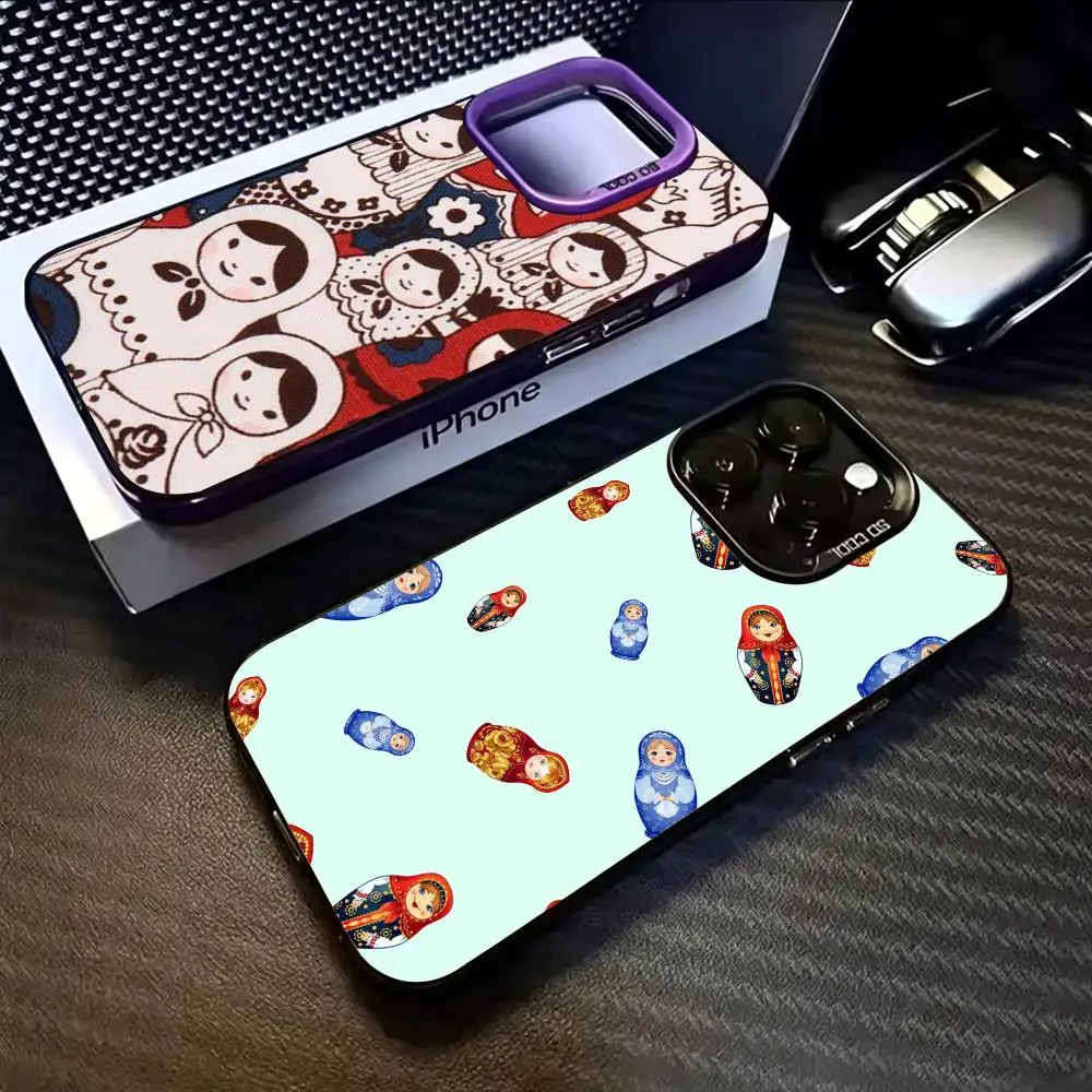 Russian Art Matryoshka Phone Case For iPhone 17,16,15,14,13,12,11 Plus,Pro Max,XS,Colored Silver Plated Inside Cover
Russian Art Matryoshka Phone Case For iPhone 17,16,15,14,13,12,11 Plus,Pro Max,XS,Colored Silver Plated Inside Cover