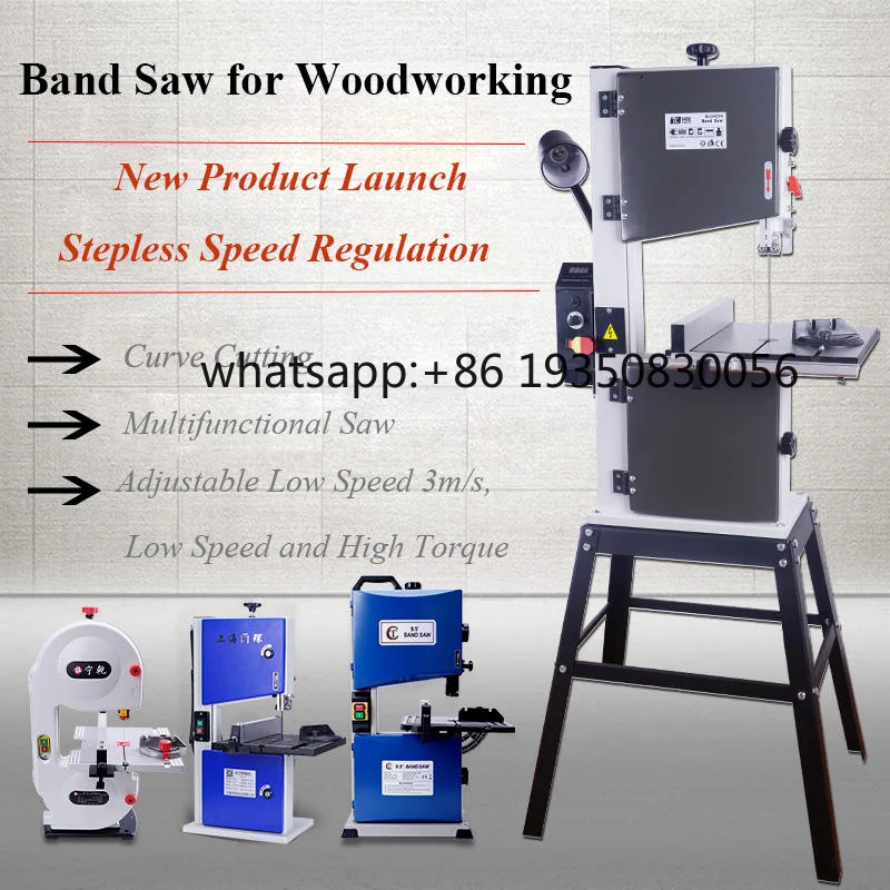 Vertical Band Saw Machine 6 Inch Wood Cutting Woodworking Machinery With Speed Variable Function for Workshop Use
Vertical Band Saw Machine 6 Inch Wood Cutting Woodworking Machinery With Speed Variable Function for Workshop Use