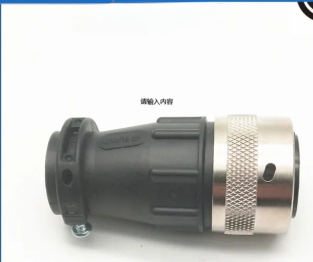 BURNDY SOURIAU-19 pin industrial plug, 19 pin male head + AC tail clip + 19 pin
BURNDY SOURIAU-19 pin industrial plug, 19 pin male head + AC tail clip + 19 pin