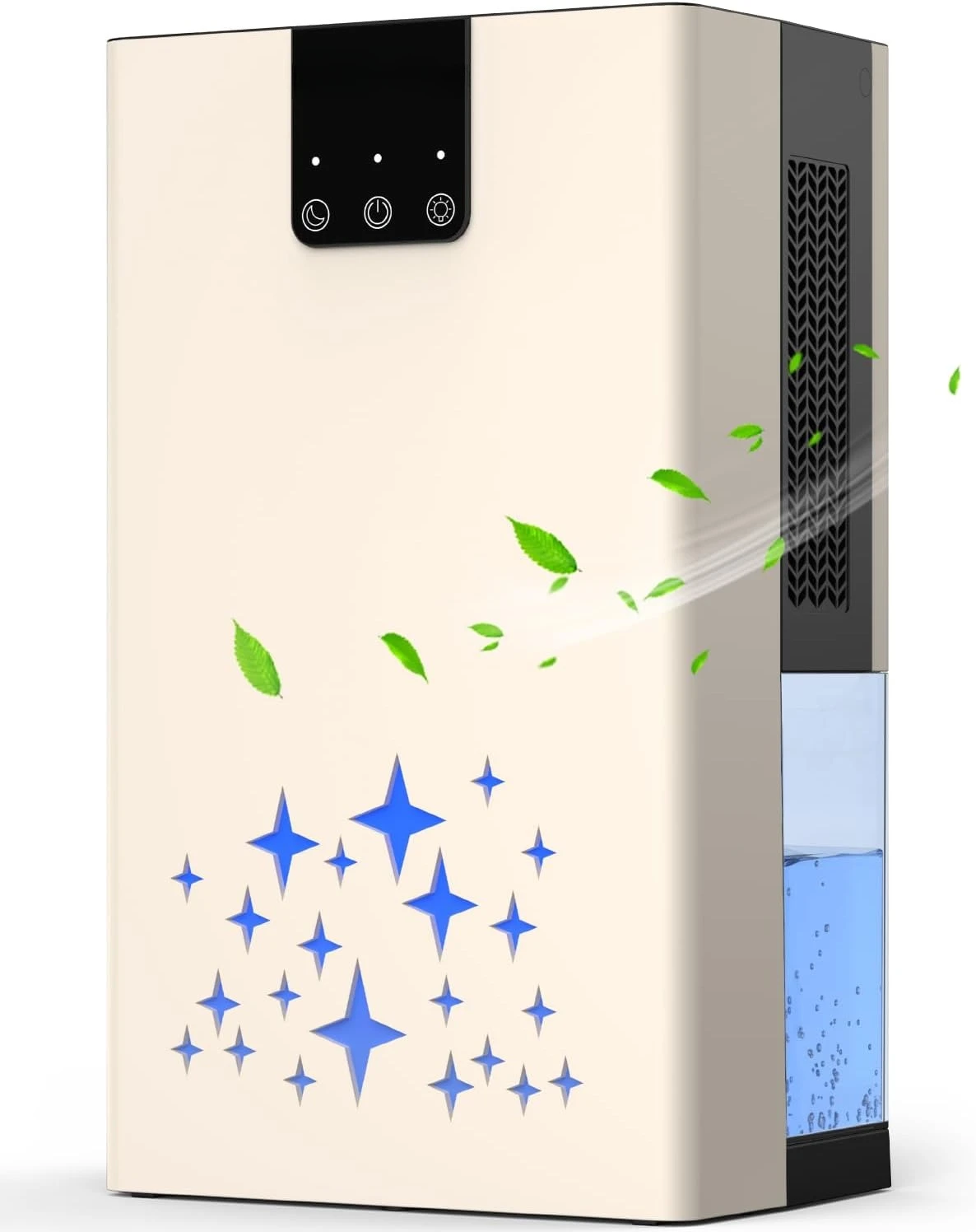 Dehumidifier, 95 OZ Water Tank 1000 sq. ft. with Auto Shut Off, 7 Colors LED Light, Quiet Dehumidifiers with Sleep Mode, Beige
Dehumidifier, 95 OZ Water Tank 1000 sq. ft. with Auto Shut Off, 7 Colors LED Light, Quiet Dehumidifiers with Sleep Mode, Beige