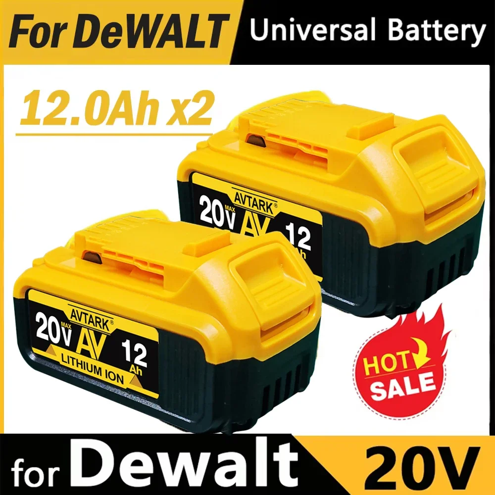 2025 New 20V 12000mAh Lithium Replacement Battery for DeWalt DCB184, DCB200, DCB180, DCB181, DCB182, DCB201 - 100% Compatible
2025 New 20V 12000mAh Lithium Replacement Battery for DeWalt DCB184, DCB200, DCB180, DCB181, DCB182, DCB201 - 100% Compatible