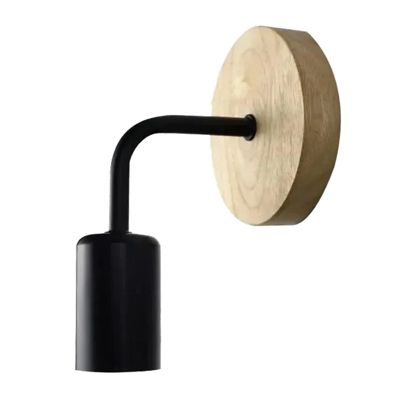 Wood Wall Lamp Vintage Sconce Wall Lights Fixture E27 Bedside Retro Lamp Industrial Decor Dining Room Bedroom Light
Wood Wall Lamp Vintage Sconce Wall Lights Fixture E27 Bedside Retro Lamp Industrial Decor Dining Room Bedroom Light