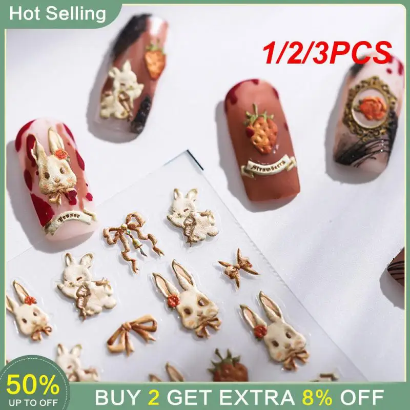 1/2/3PCS 3d Stickers Various Easter Elements Lovable Nail Art Decoration Self-adhesive Adhesive Nail Patch Cute Animal Stickers
1/2/3PCS 3d Stickers Various Easter Elements Lovable Nail Art Decoration Self-adhesive Adhesive Nail Patch Cute Animal Stickers