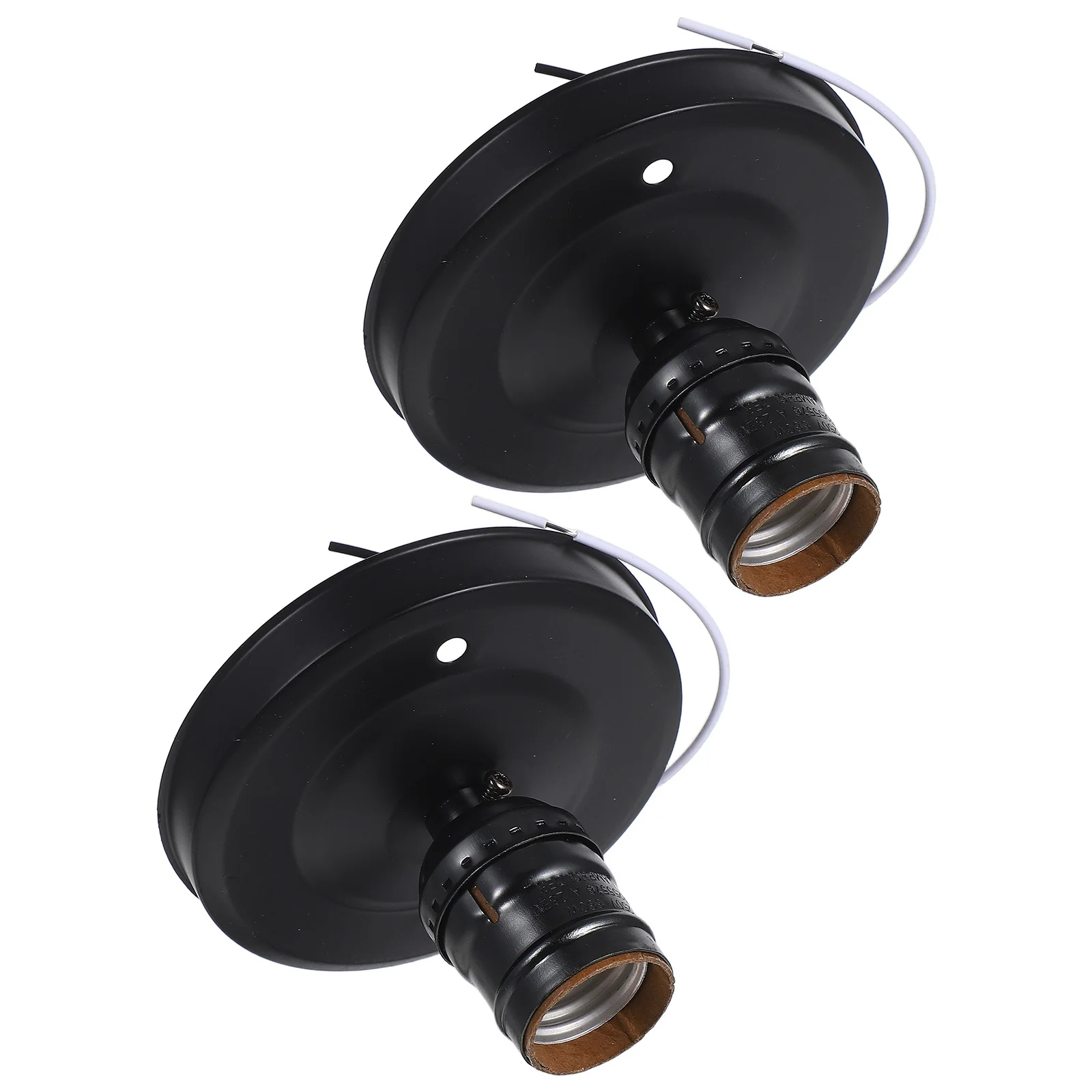 2Pcs Vintage Wall Mounted Light Socket Pearl Black E26 E27 Ceiling Lamp Holder Industrial Screw Bulb Base for Bedroom Living
2Pcs Vintage Wall Mounted Light Socket Pearl Black E26 E27 Ceiling Lamp Holder Industrial Screw Bulb Base for Bedroom Living