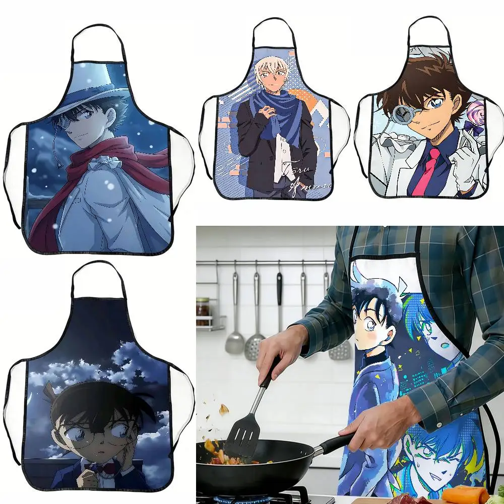 Mystery Detective C-Conan 1pc Cartoon Apron, Non-Stretch Fabric, Woven, Tie Back Detail, Loose Fit, All-Season Kitchen Apron For
Mystery Detective C-Conan 1pc Cartoon Apron, Non-Stretch Fabric, Woven, Tie Back Detail, Loose Fit, All-Season Kitchen Apron For