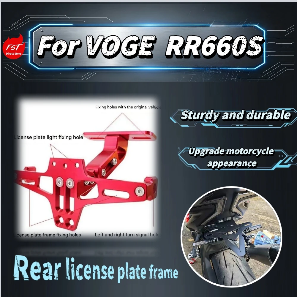 For Loncin Voge RR660S Racing Short Tail License Plate Holder Thickened Stainless Steel No-drill Install Bracket Moto Track
For Loncin Voge RR660S Racing Short Tail License Plate Holder Thickened Stainless Steel No-drill Install Bracket Moto Track