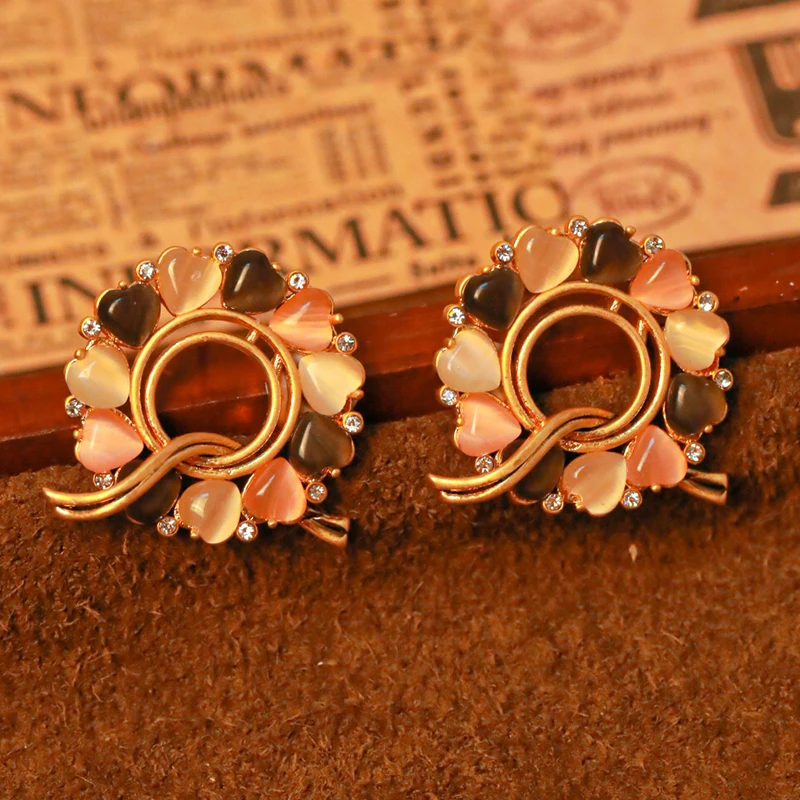 Fraya 2024 New Zircon Flowers Hoop Earrings For Women 18K Gold Plated S925 Silver Needle Korean Delicate Pop Earrings
Fraya 2024 New Zircon Flowers Hoop Earrings For Women 18K Gold Plated S925 Silver Needle Korean Delicate Pop Earrings