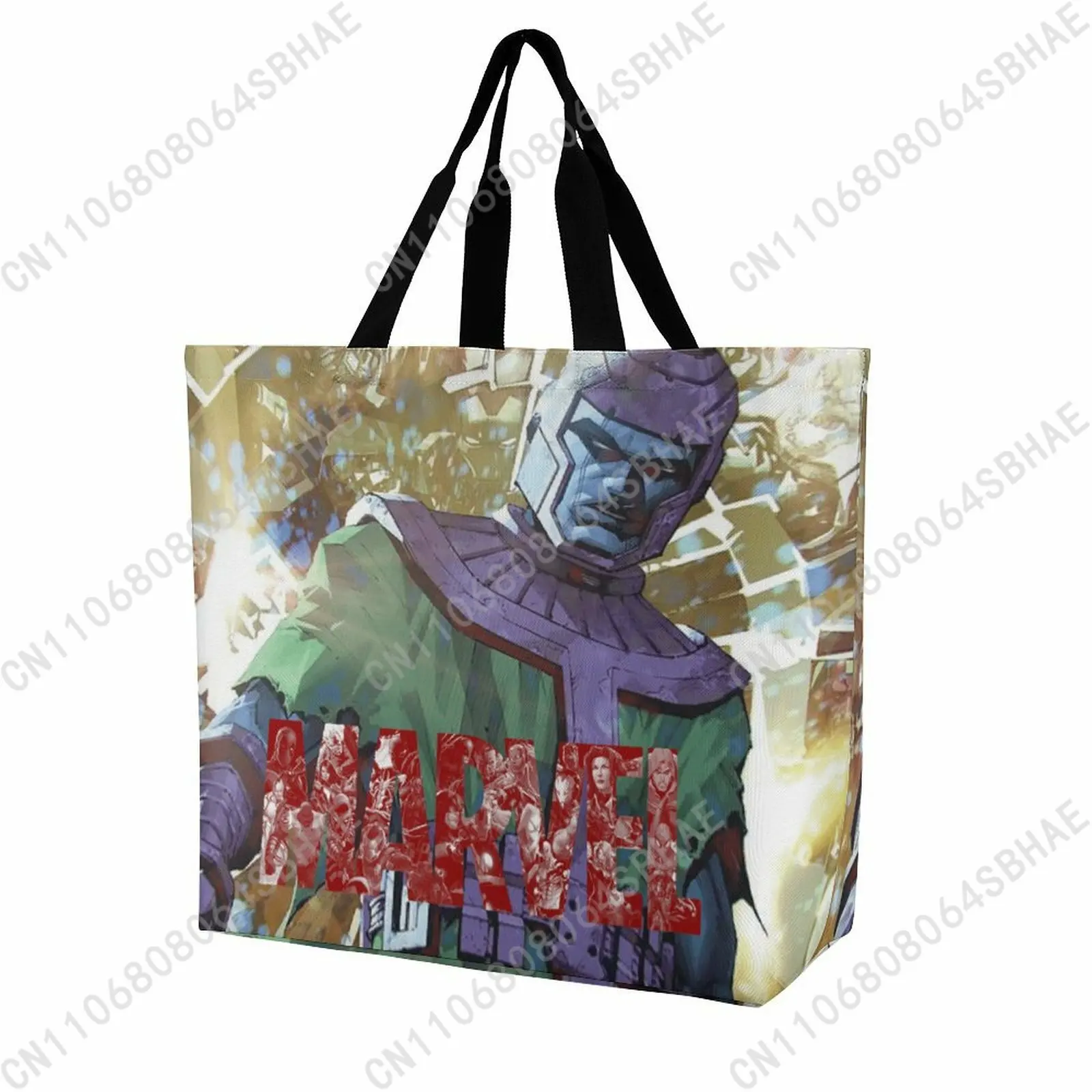 Большая сумка-тоут Marvel Kang для женщин, многоразовая сумка для покупок, повседневная сумка для продуктов, подарок, индивидуальный дизайн для косплея
Большая сумка-тоут Marvel Kang для женщин, многоразовая сумка для покупок, повседневная сумка для продуктов, подарок, индивидуальный дизайн для косплея
