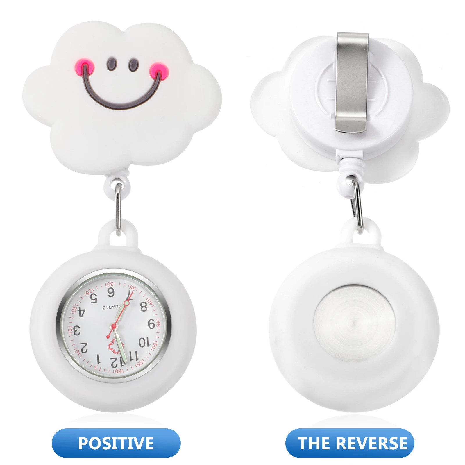 Nurse Pocket Watch Retractable Hanging Badge Silicone Durable Wear Resistant Easy to Carry Practical Gift for Nurses
Nurse Pocket Watch Retractable Hanging Badge Silicone Durable Wear Resistant Easy to Carry Practical Gift for Nurses