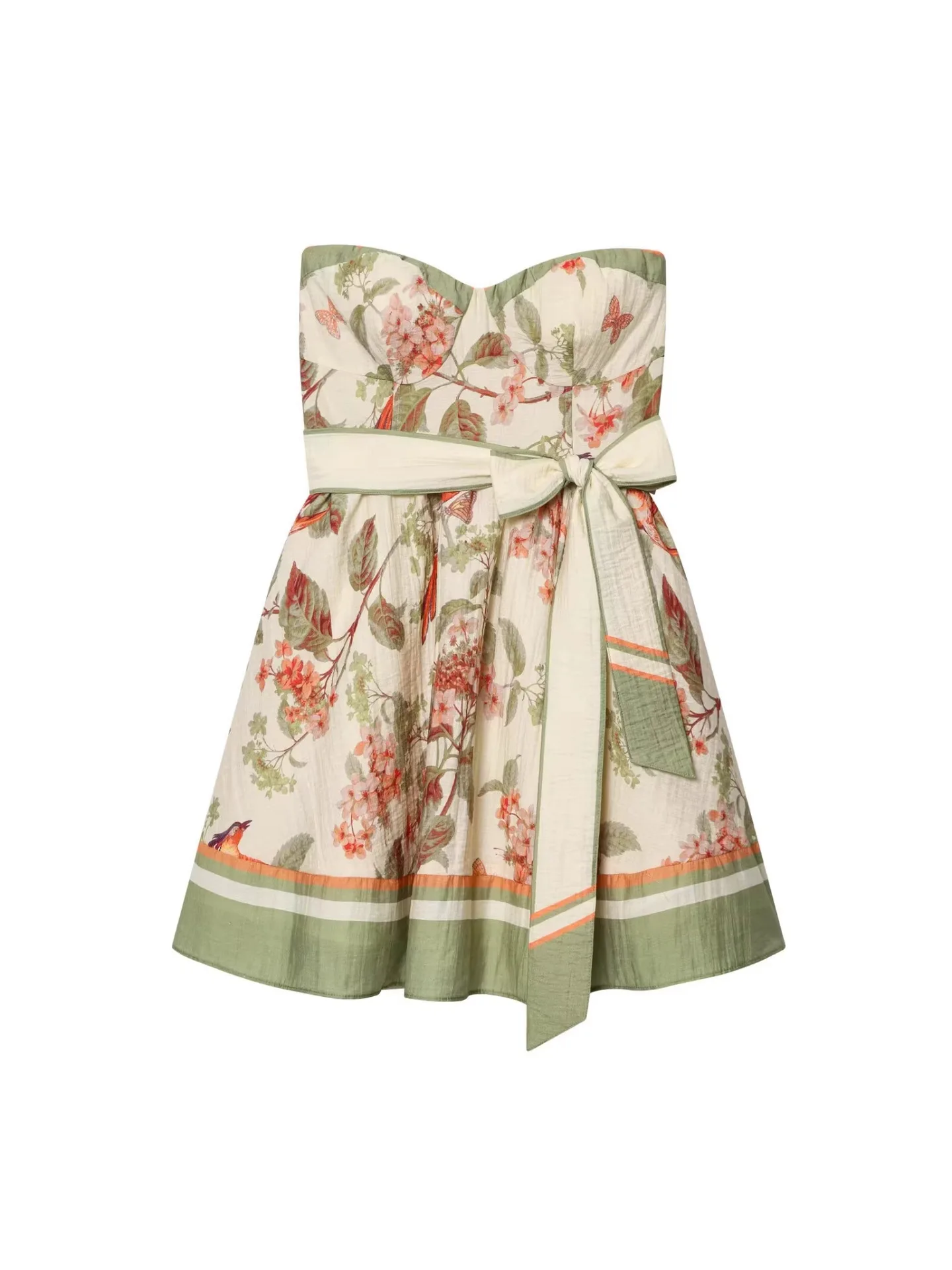 Withered Sleeveless Flared Skirt Short Strapless Dress Woman Clothes Dress Elegant Party Dresses Vestidos Women's Dress
Withered Sleeveless Flared Skirt Short Strapless Dress Woman Clothes Dress Elegant Party Dresses Vestidos Women's Dress