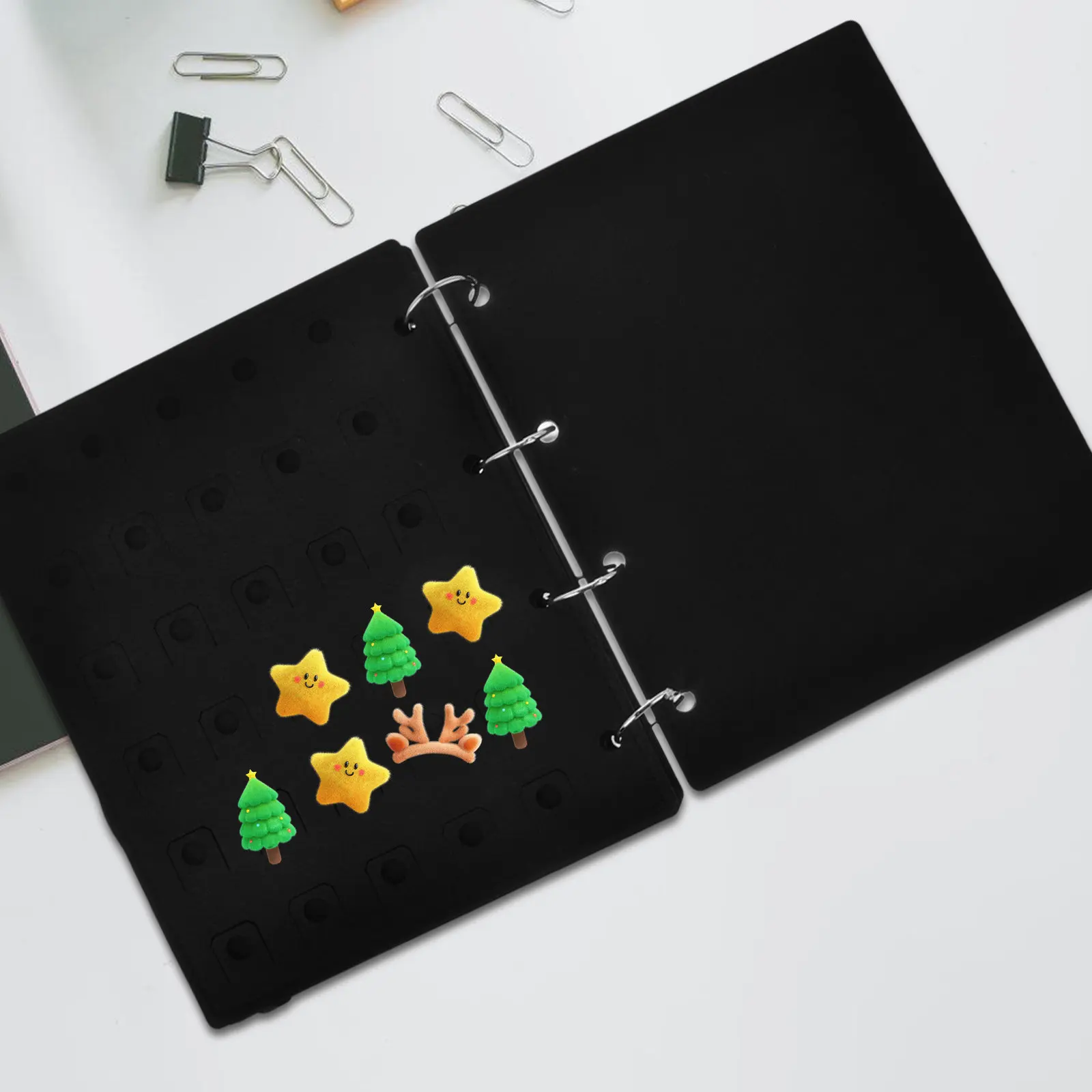Felt Pin Collection Book for Enamel Pins Badge Display Organizer Portable Storage Album with Multiple Pages Stylish Minimalist
Felt Pin Collection Book for Enamel Pins Badge Display Organizer Portable Storage Album with Multiple Pages Stylish Minimalist