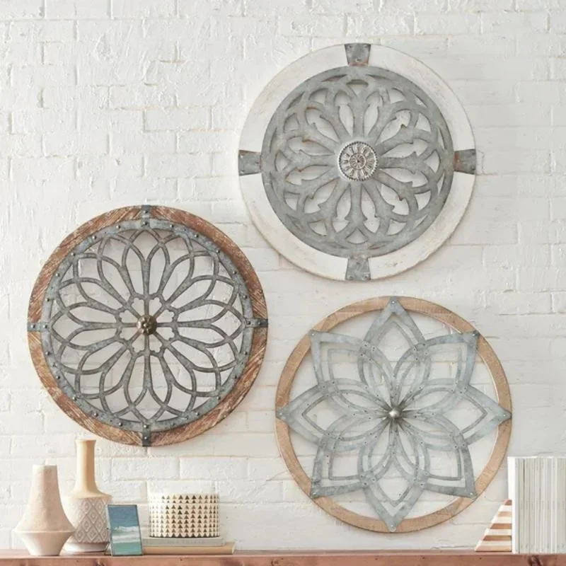 Heritage Round Wall Art Wooden Hanging Decorations Wall Hanging Ideas Design Rustic Dining Room Living Room Decoration
Heritage Round Wall Art Wooden Hanging Decorations Wall Hanging Ideas Design Rustic Dining Room Living Room Decoration