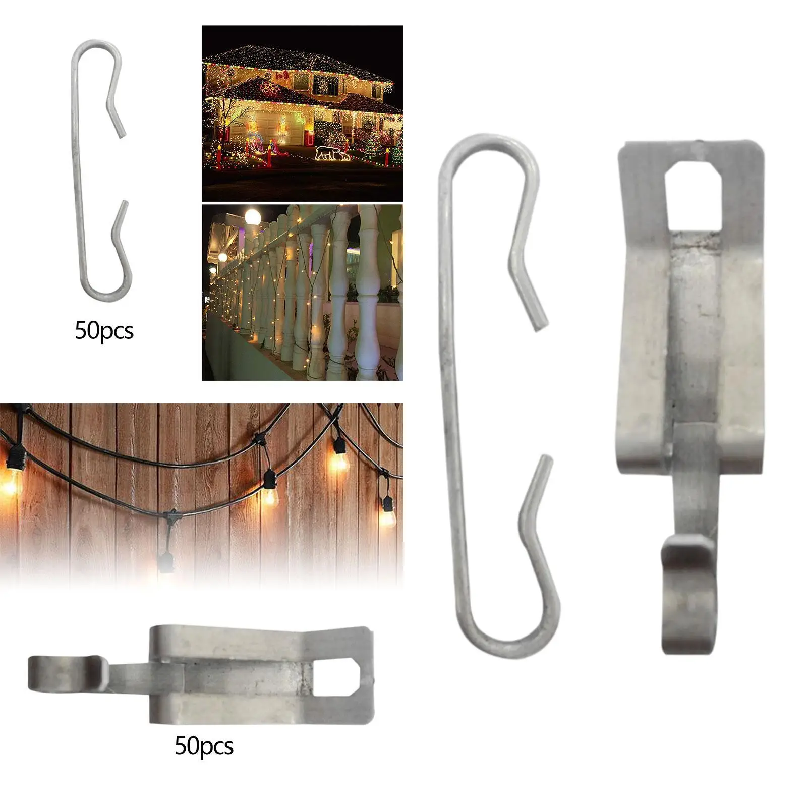 50 Pieces Heat Cable Roof Clips for Installing Heat Tape Multifunctional Easy to Install Wear Resistant Icing Cable Clips
50 Pieces Heat Cable Roof Clips for Installing Heat Tape Multifunctional Easy to Install Wear Resistant Icing Cable Clips