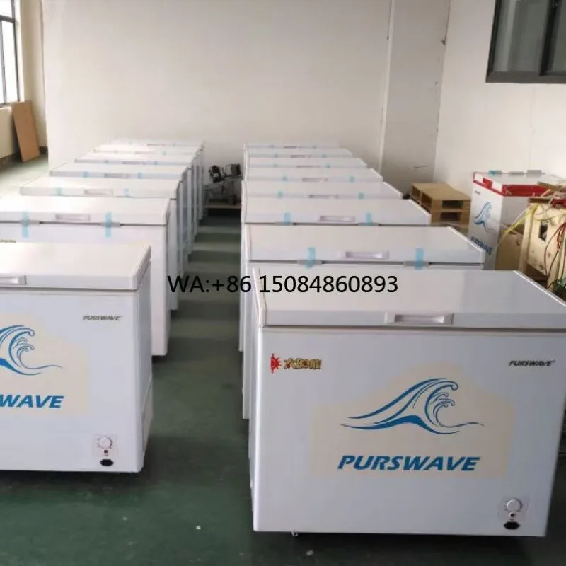 PV Solar Energy DC 12V Deep Freezer 298L Off Grid Refrigerator Ideal For Ice Cream Cold Drink Cooling Storage Cabinet
PV Solar Energy DC 12V Deep Freezer 298L Off Grid Refrigerator Ideal For Ice Cream Cold Drink Cooling Storage Cabinet