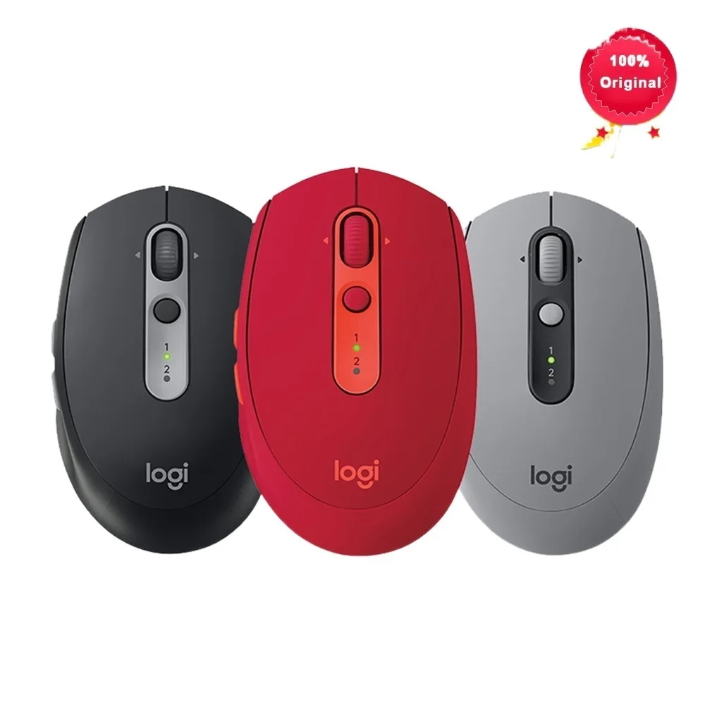 New M590 Wireless Mute Bluetooth Mouse 2.4GHz Unifying Dual Mode 1000 DPI Multi-Device Optical Silent Mouse Office PC Mice
New M590 Wireless Mute Bluetooth Mouse 2.4GHz Unifying Dual Mode 1000 DPI Multi-Device Optical Silent Mouse Office PC Mice