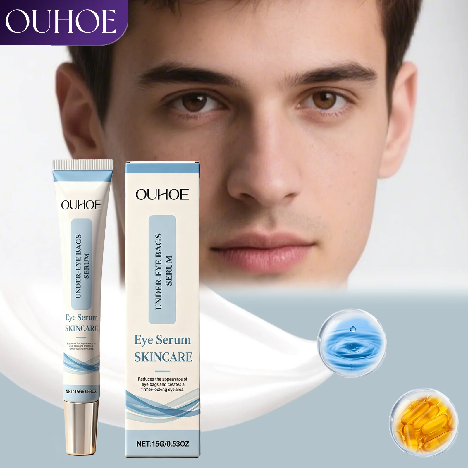 Крем для глаз, увлажняющий, против старения, темных кругов, отечности, восстанавливающий, увлажняющий крем, праздничная праздничная подарочная коробка с витамином С Е для женщин и мужчин
Крем для глаз, увлажняющий, против старения, темных кругов, отечности, восстанавливающий, увлажняющий крем, праздничная праздничная подарочная коробка с витамином С Е для женщин и мужчин