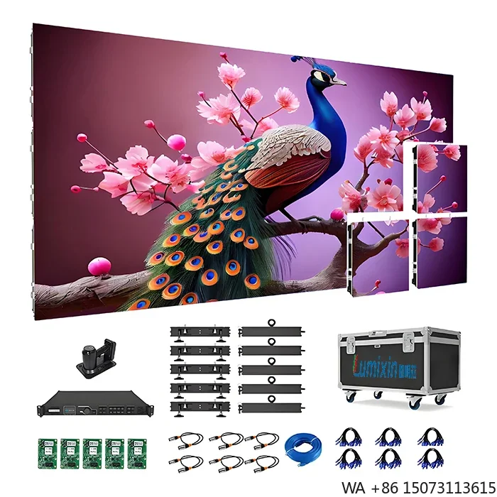 P2.976 Waterproof Outdoor LED Display 500x500mm 3D Digital Signage for Advertising
P2.976 Waterproof Outdoor LED Display 500x500mm 3D Digital Signage for Advertising