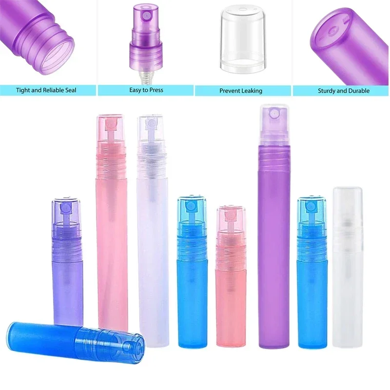 50Pcs Refillable 3-10ml Frosted Plastic Pen Shape Sprayer Bottles Empty Portable Travel Perfume Sample Fine Mist Spray Container
50Pcs Refillable 3-10ml Frosted Plastic Pen Shape Sprayer Bottles Empty Portable Travel Perfume Sample Fine Mist Spray Container