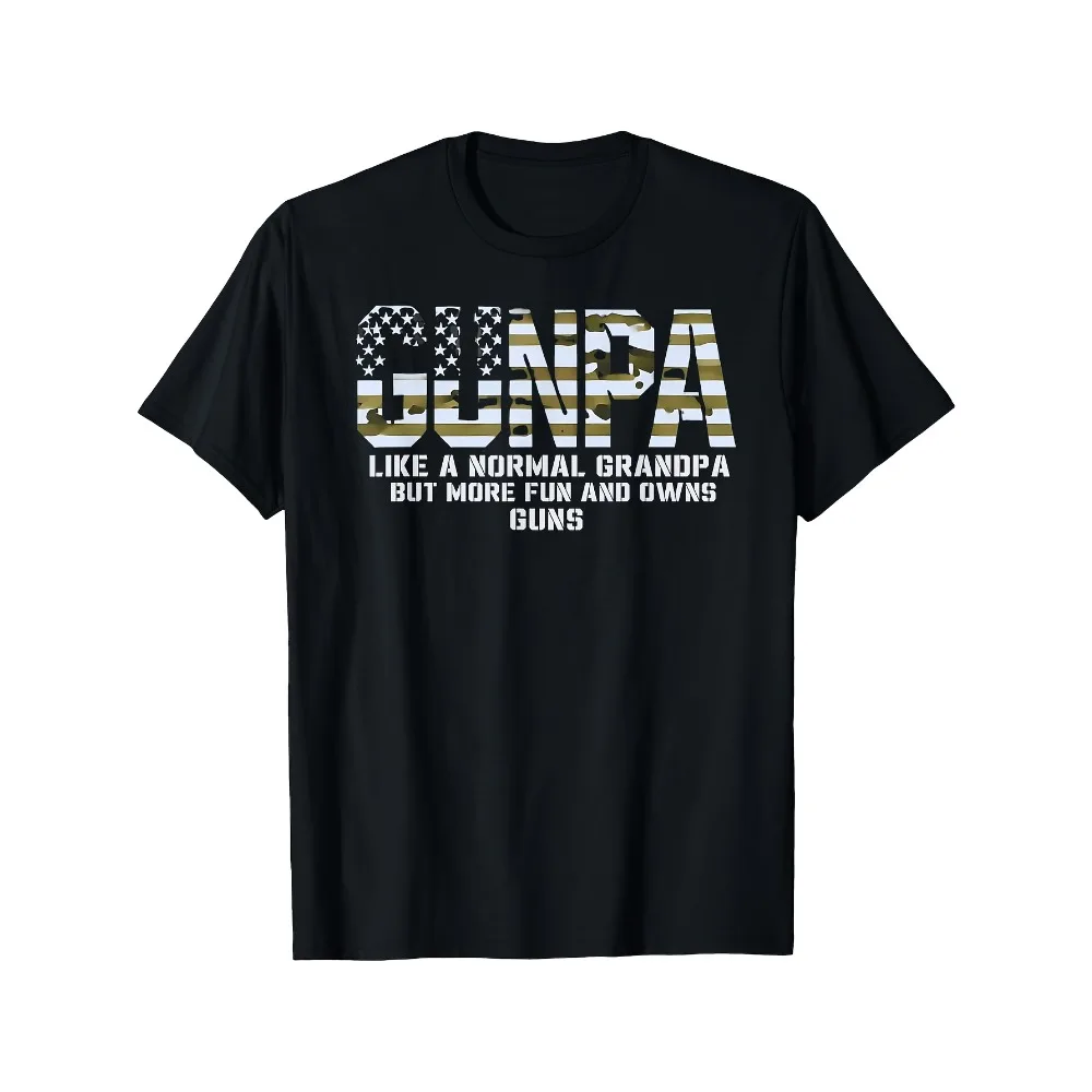 Gunpa Like A Normal Grandpa But More Fun And Owns Guns T-Shirt Casual High Neck Regular Fit Slight Stretch Fabric Print Pattern Perfect for Adults Same Style for Men And Women 2026 Summer Short-Sleeved Printed T-Shirt 180G
Gunpa Like A Normal Grandpa But More Fun And Owns Guns T-Shirt Casual High Neck Regular Fit Slight Stretch Fabric Print Pattern Perfect for Adults Same Style for Men And Women 2026 Summer Short-Sleeved Printed T-Shirt 180G