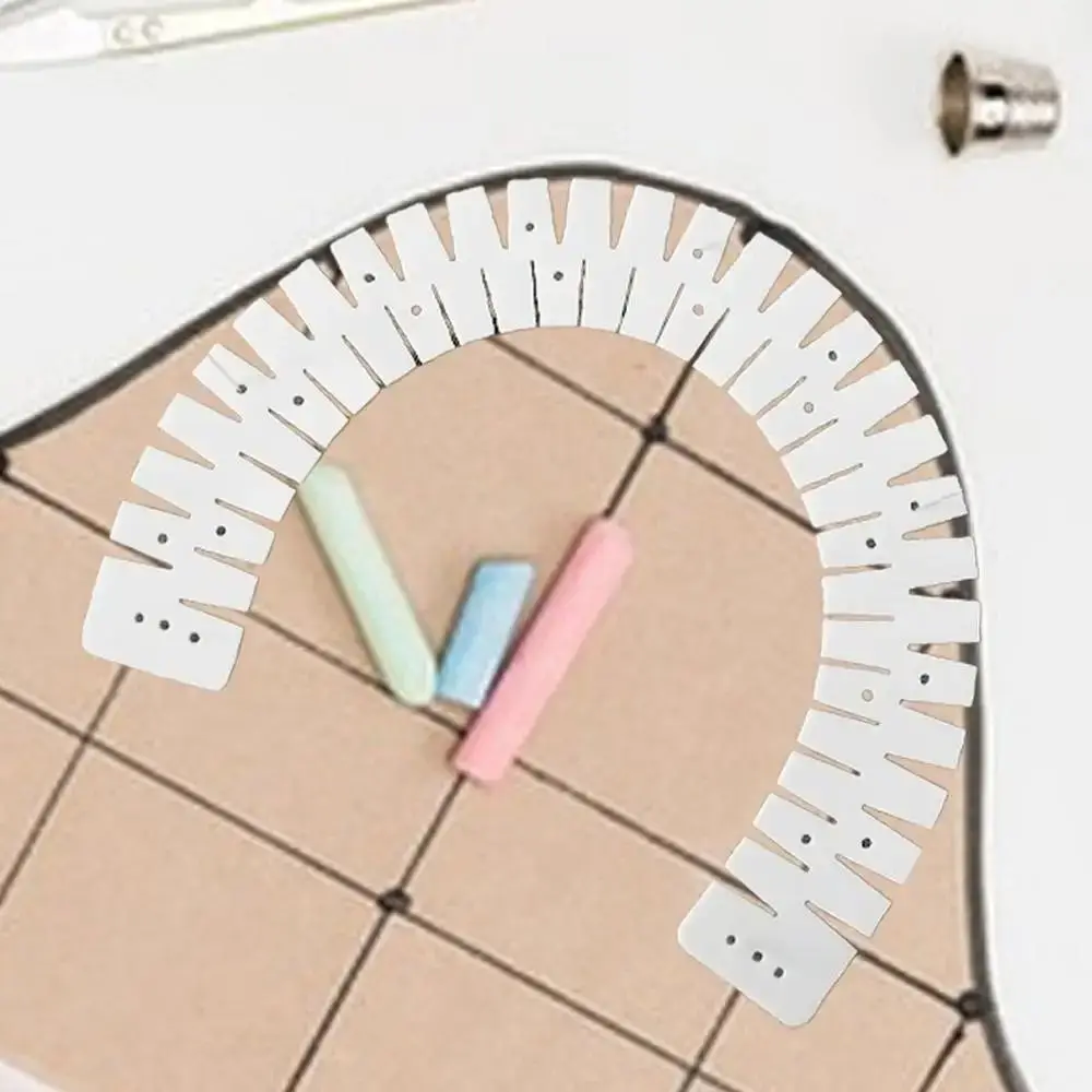 Flexible Bending Sewing Tool Portable Adjustable Sewing Artifact Marking Holes Heat Resistant Curve Scale Hemming Tool
Flexible Bending Sewing Tool Portable Adjustable Sewing Artifact Marking Holes Heat Resistant Curve Scale Hemming Tool