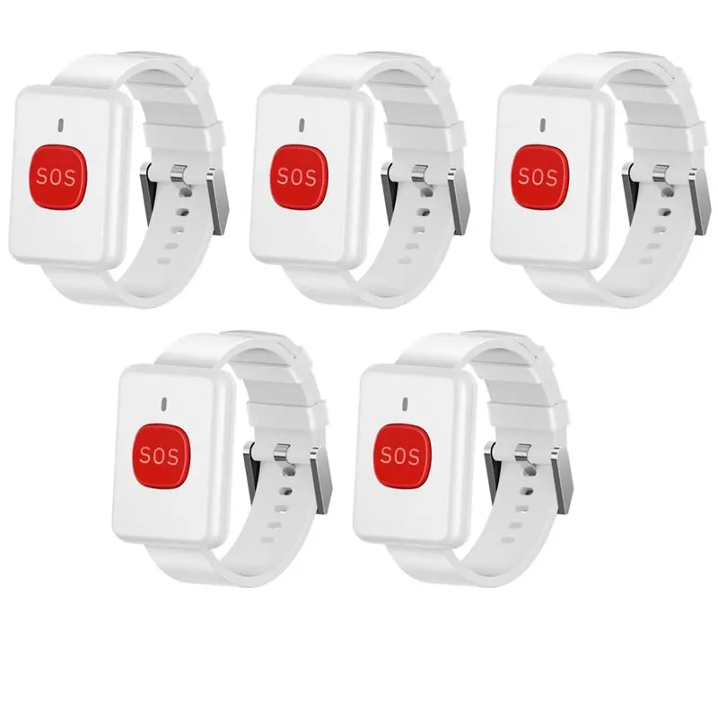 5Pcs Watch Style Wireless Button For Disable People Siren For Alarm System Or Emergency Calling
5Pcs Watch Style Wireless Button For Disable People Siren For Alarm System Or Emergency Calling
