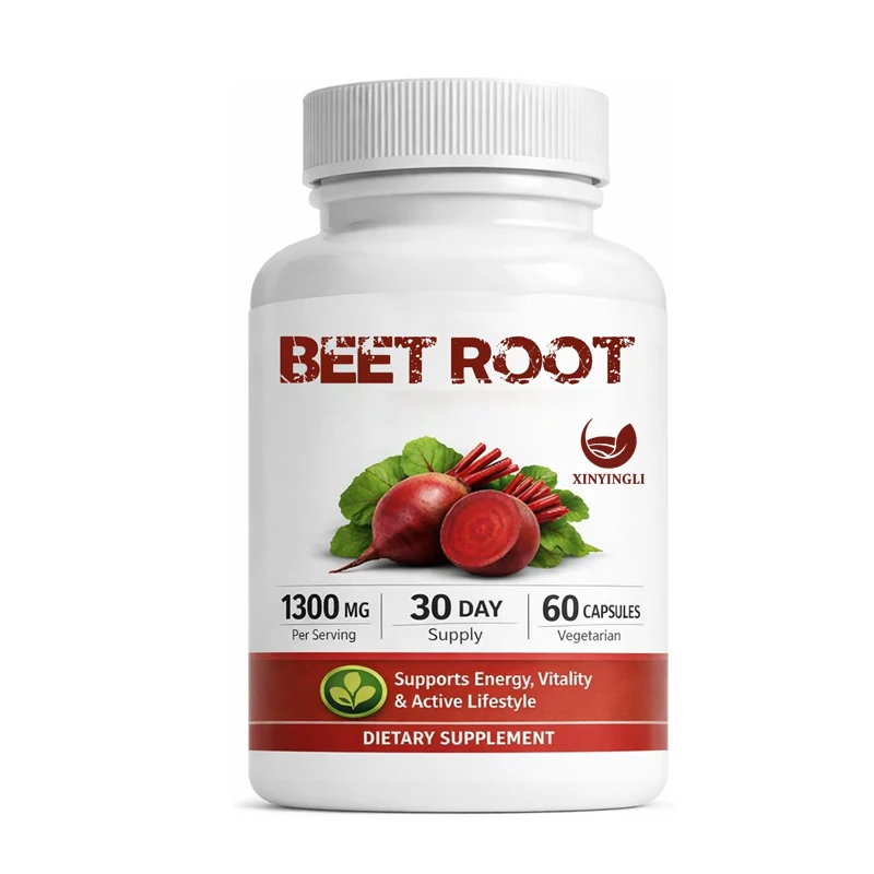 Beetroot capsules, 1300 milligrams per serving, plant-based beetroot extract, rich in antioxidants
Beetroot capsules, 1300 milligrams per serving, plant-based beetroot extract, rich in antioxidants