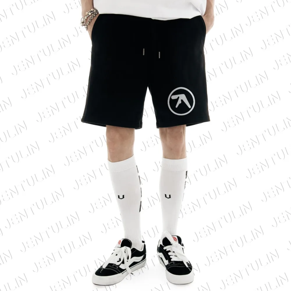 Шорты с двойным принтом в стиле панк Aphex, мужские уличные шорты в стиле хип-хоп, одежда в стиле Харадзюку, готический рок, Kpop, шорты на шнурке Y2k, корейский унисекс
Шорты с двойным принтом в стиле панк Aphex, мужские уличные шорты в стиле хип-хоп, одежда в стиле Харадзюку, готический рок, Kpop, шорты на шнурке Y2k, корейский унисекс