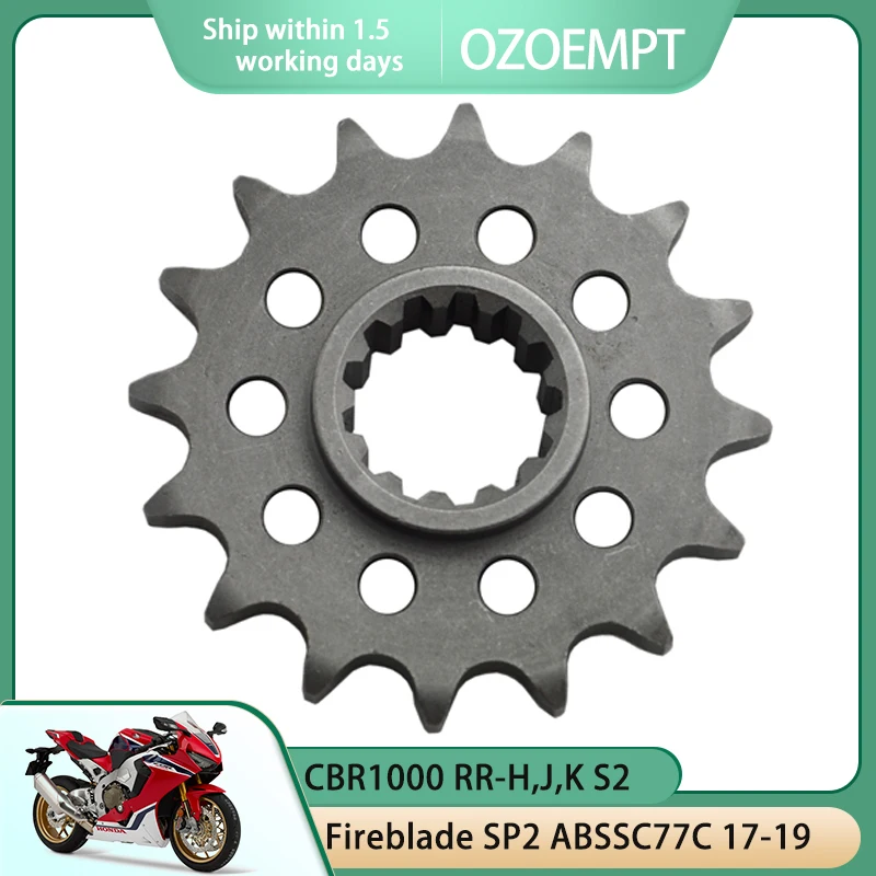 Передняя Звездочка для мотоцикла OZOEMPT 525-16T, подходит для CBR1000 RR-H,J,K S1 Fireblade SP1 ABSSC77B CBR1000 RR-H,J,K S2 Fireblade
Передняя Звездочка для мотоцикла OZOEMPT 525-16T, подходит для CBR1000 RR-H,J,K S1 Fireblade SP1 ABSSC77B CBR1000 RR-H,J,K S2 Fireblade