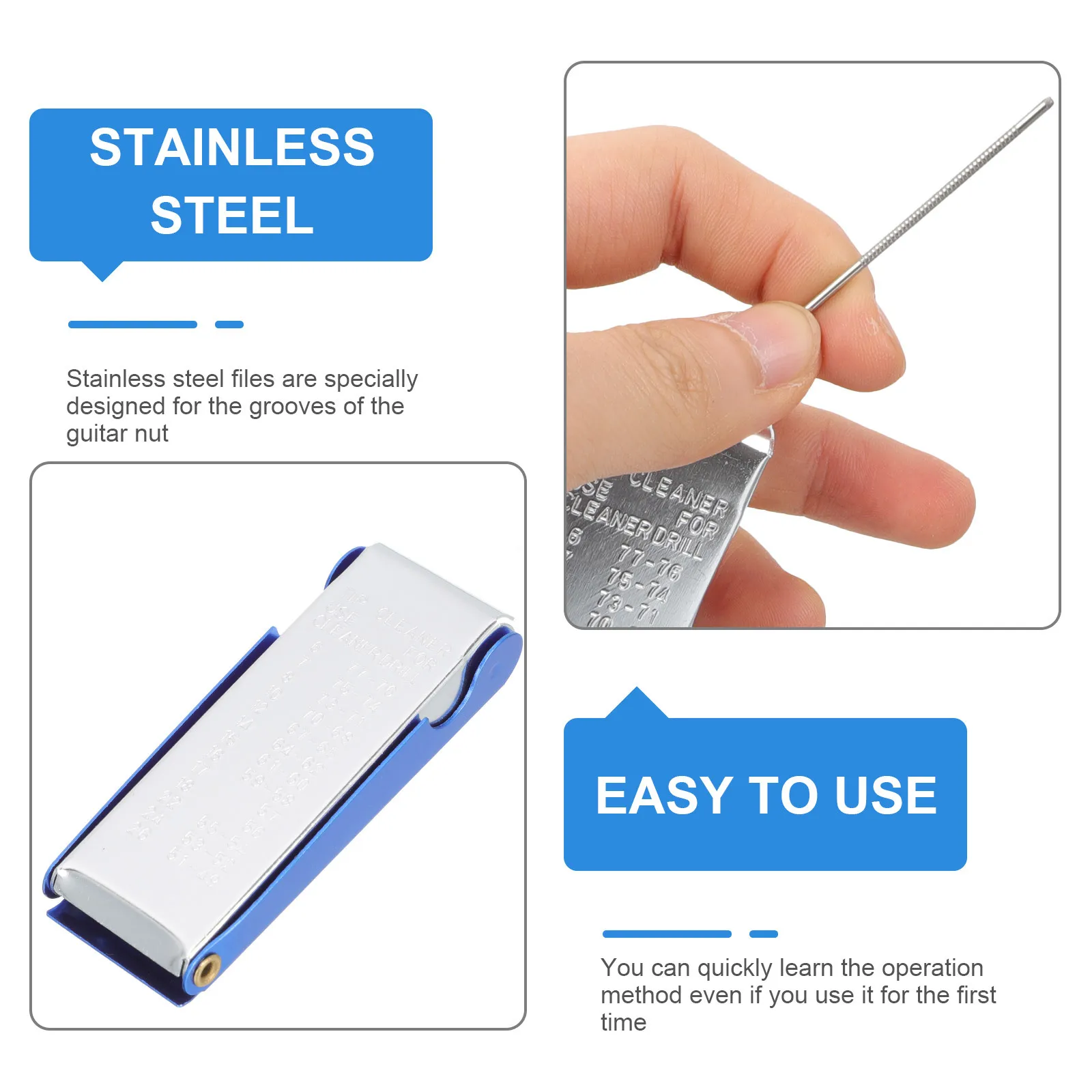 1 set 1 Set Guitar Nut Groove File Stainless Steel Repair Tool For String Maintenance Precision Tuning Instrument Accessory
1 set 1 Set Guitar Nut Groove File Stainless Steel Repair Tool For String Maintenance Precision Tuning Instrument Accessory