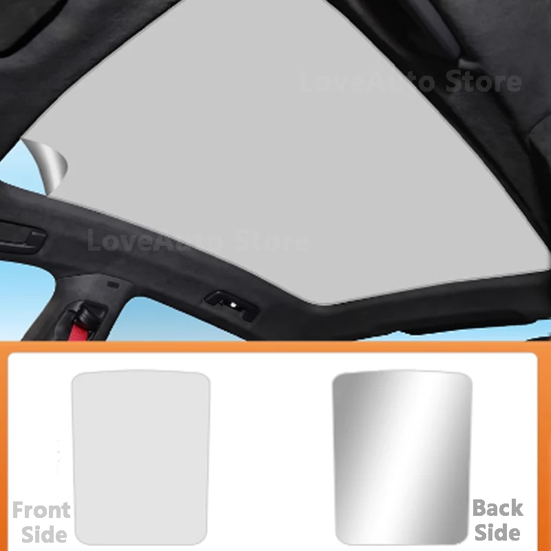 For Porsche Taycan 2019-2024 Car Sunroof Shade Curtain Heat Shield Car Roof Sunscreen Plate Modified Decoration Accessories
For Porsche Taycan 2019-2024 Car Sunroof Shade Curtain Heat Shield Car Roof Sunscreen Plate Modified Decoration Accessories