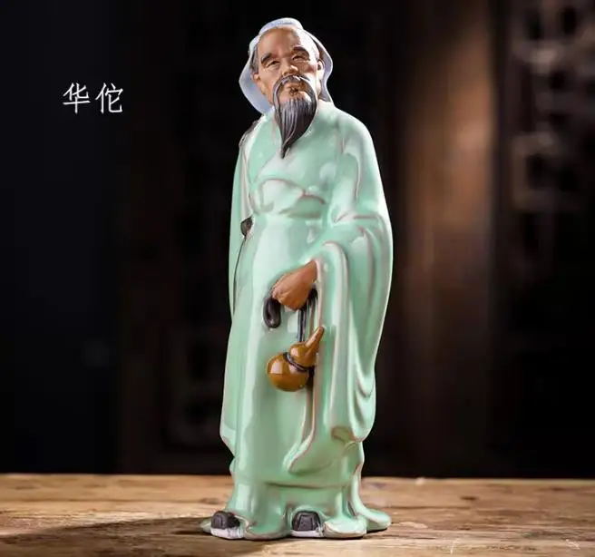 Decoration of Chinese put pieces of Statue Ceramic Figure---Shiwan Kiln,The man with the gourd
Decoration of Chinese put pieces of Statue Ceramic Figure---Shiwan Kiln,The man with the gourd