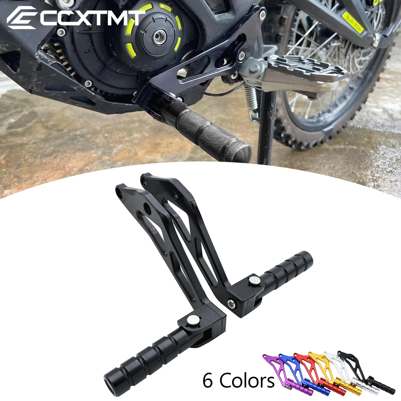 For Segway X260 X160 Electric Motorcycle Rear Foot Pegs Pedal Bracket Passenger Footrests For Sur Ron Light Bee X & Light Bee S
For Segway X260 X160 Electric Motorcycle Rear Foot Pegs Pedal Bracket Passenger Footrests For Sur Ron Light Bee X & Light Bee S