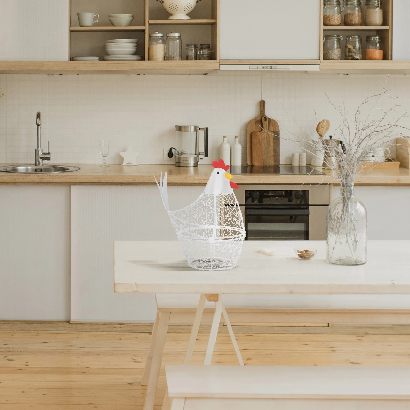 Chicken Egg Basket Decorative Hen Shape Iron Wire Egg Storage Basket Kitchen Organizer Large Capacity Multi-Function Fruit
Chicken Egg Basket Decorative Hen Shape Iron Wire Egg Storage Basket Kitchen Organizer Large Capacity Multi-Function Fruit