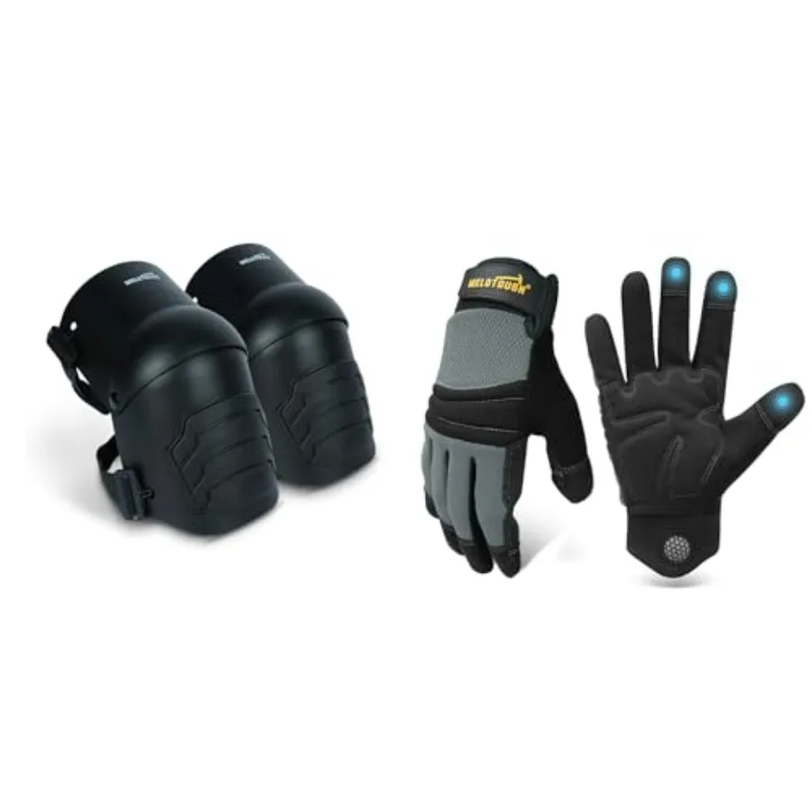 Knee Pads for WorkWork Gloves for Men Women Mechanic Synthetic Leather Glove for Garden Warehouse TouchScreen Working Gloves Bl
Knee Pads for WorkWork Gloves for Men Women Mechanic Synthetic Leather Glove for Garden Warehouse TouchScreen Working Gloves Bl