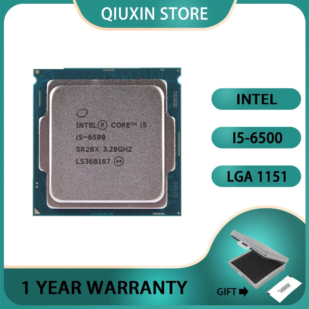 Процессор Intel Core i5-6500 i5 6500, 65 Вт, 6 Мб, LGA 1151, ЦП 3,2 ГГц, четырехъядерный, четыре потока
Процессор Intel Core i5-6500 i5 6500, 65 Вт, 6 Мб, LGA 1151, ЦП 3,2 ГГц, четырехъядерный, четыре потока