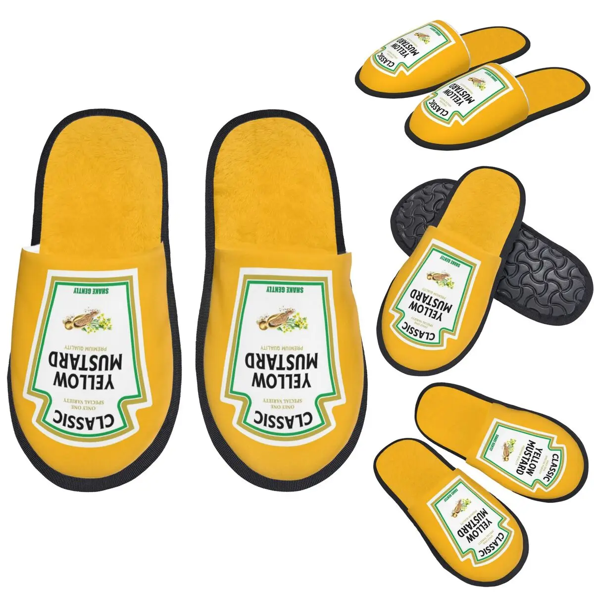 Custom Mustard Mayo Ketchup Slippers Memory Foam Warm Soft Women House Slipper Indoor Cozy Shoes
Custom Mustard Mayo Ketchup Slippers Memory Foam Warm Soft Women House Slipper Indoor Cozy Shoes