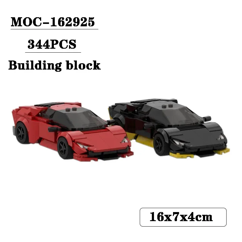 MOC-162925 sports car 8-grid racing car splicing model 344PCS adult and child puzzle education birthday Christmas toy gift
MOC-162925 sports car 8-grid racing car splicing model 344PCS adult and child puzzle education birthday Christmas toy gift