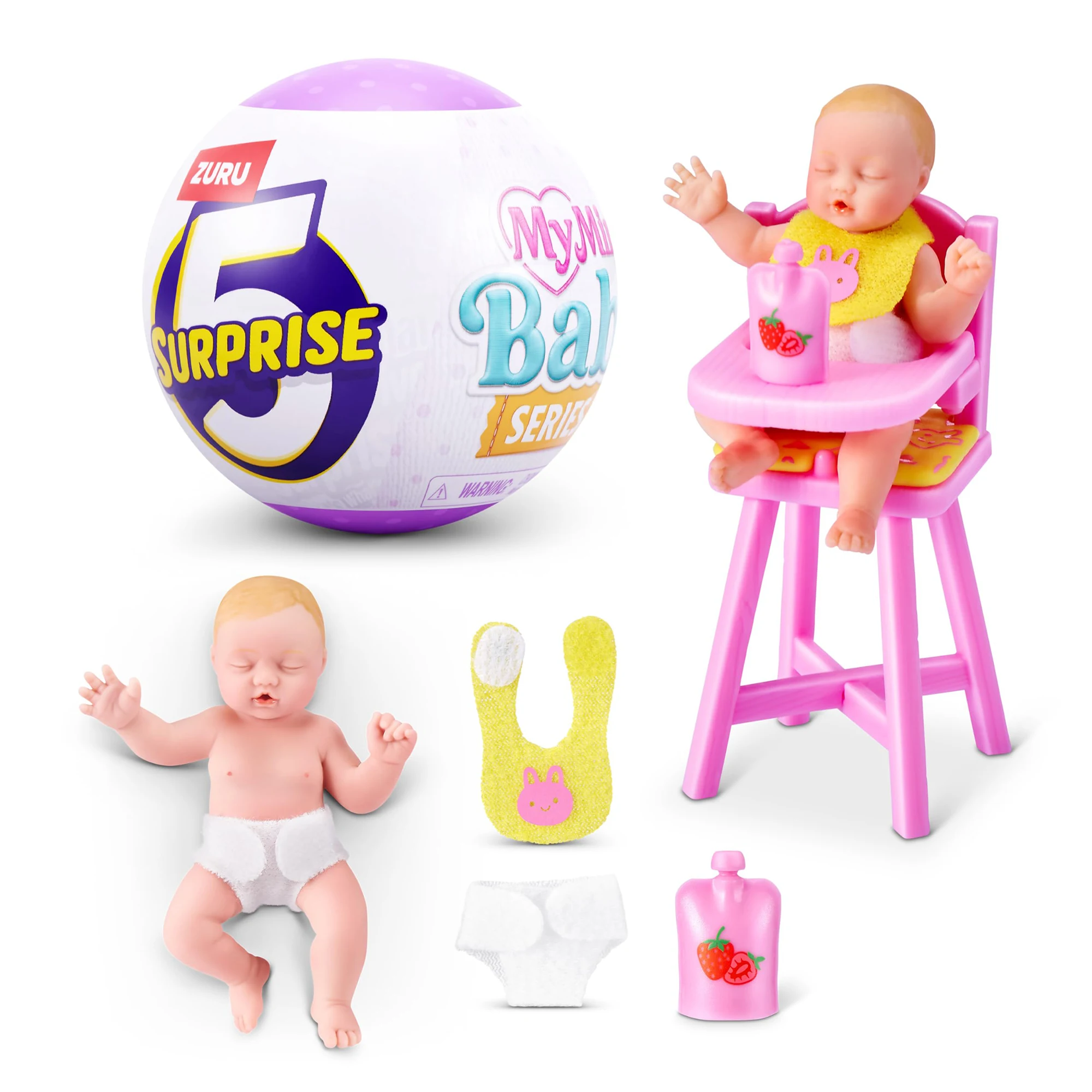 ZURU Random Blind Box Toys Mini Ball Nursy Baby Care Sleep Washing Feeding Surprise Eggs Girls Boys Cute Birthday Gifts Doll
ZURU Random Blind Box Toys Mini Ball Nursy Baby Care Sleep Washing Feeding Surprise Eggs Girls Boys Cute Birthday Gifts Doll